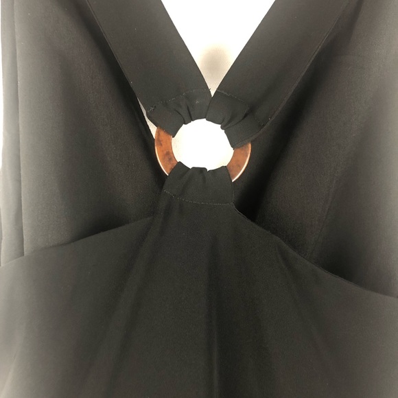 Zara TRF Dress Women’s S Black Wrap detail, with inside zipper. - Picture 6 of 8